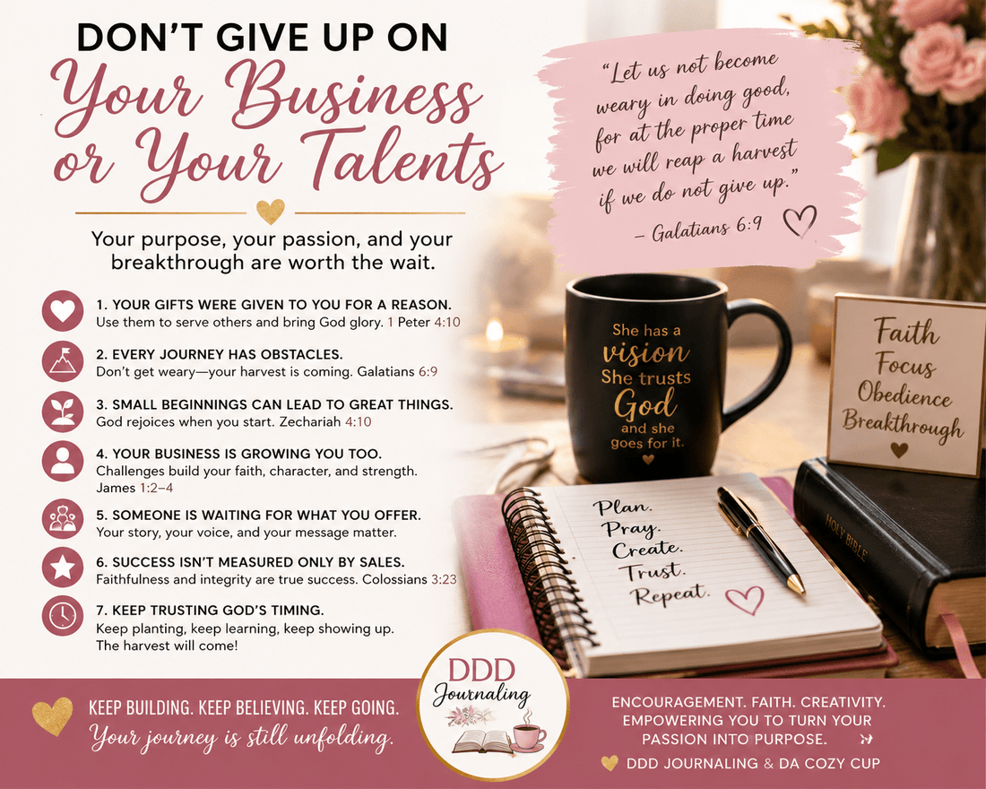 Your business will thrive! - DDDJournaling