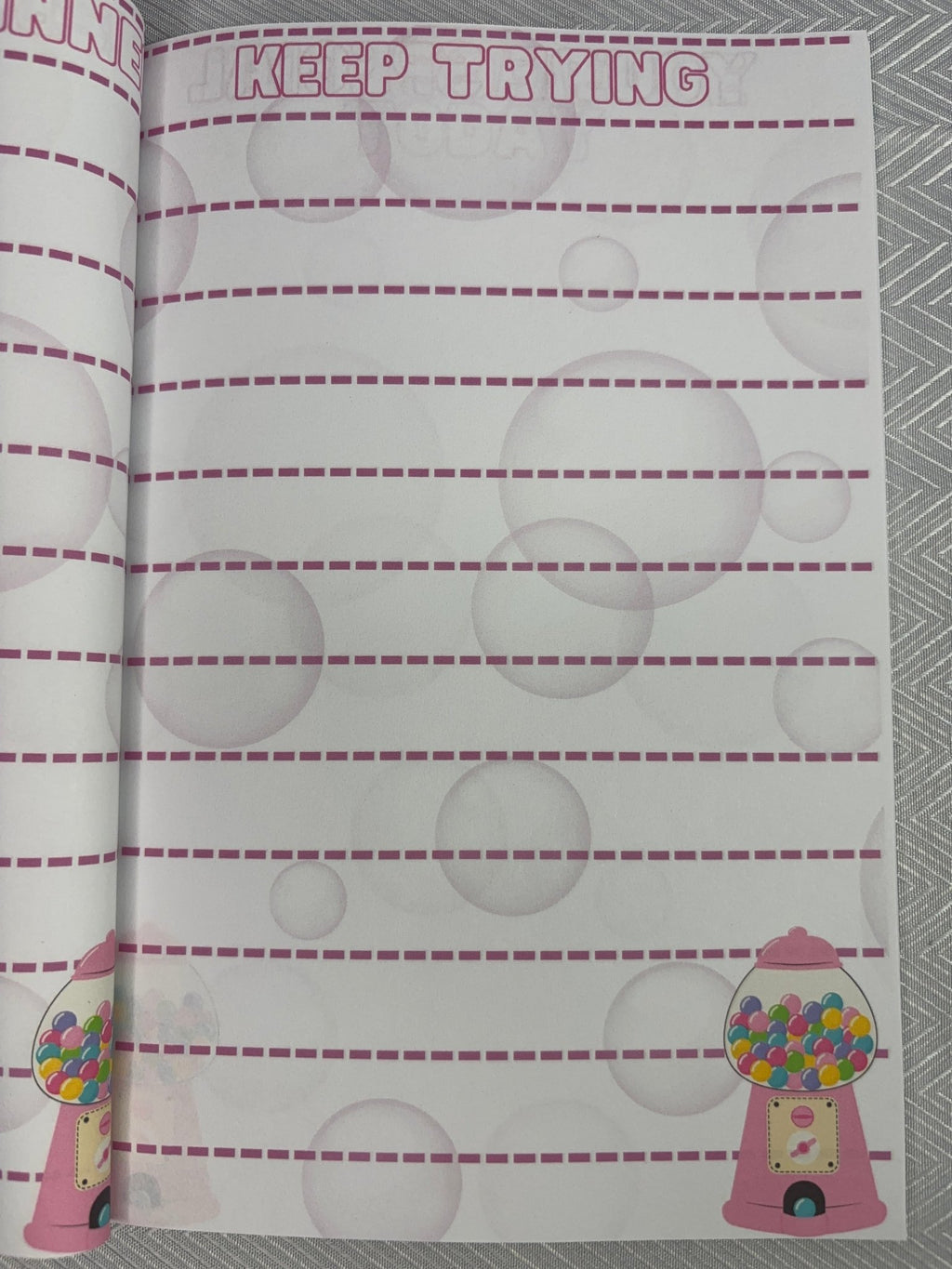 Bubble Gum Thoughts: Journaling for Girls. - DDDJournaling
