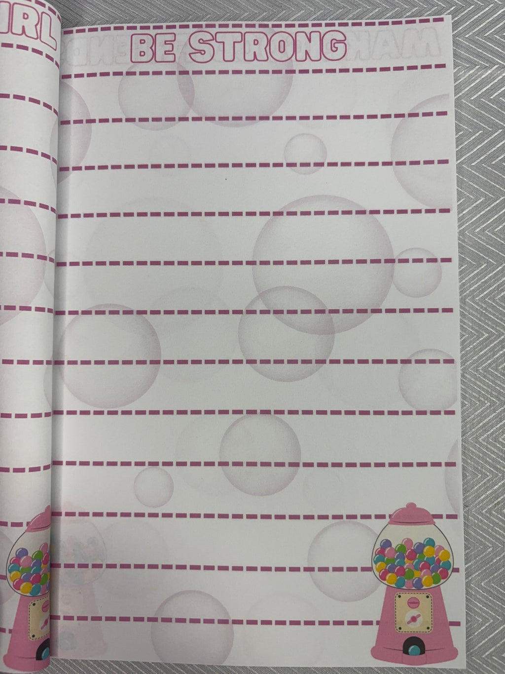 Bubble Gum Thoughts: Journaling for Girls. - DDDJournaling