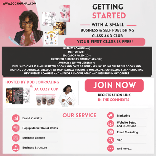 Getting Started with a Small Business & Self Publishing - DDDJournaling
