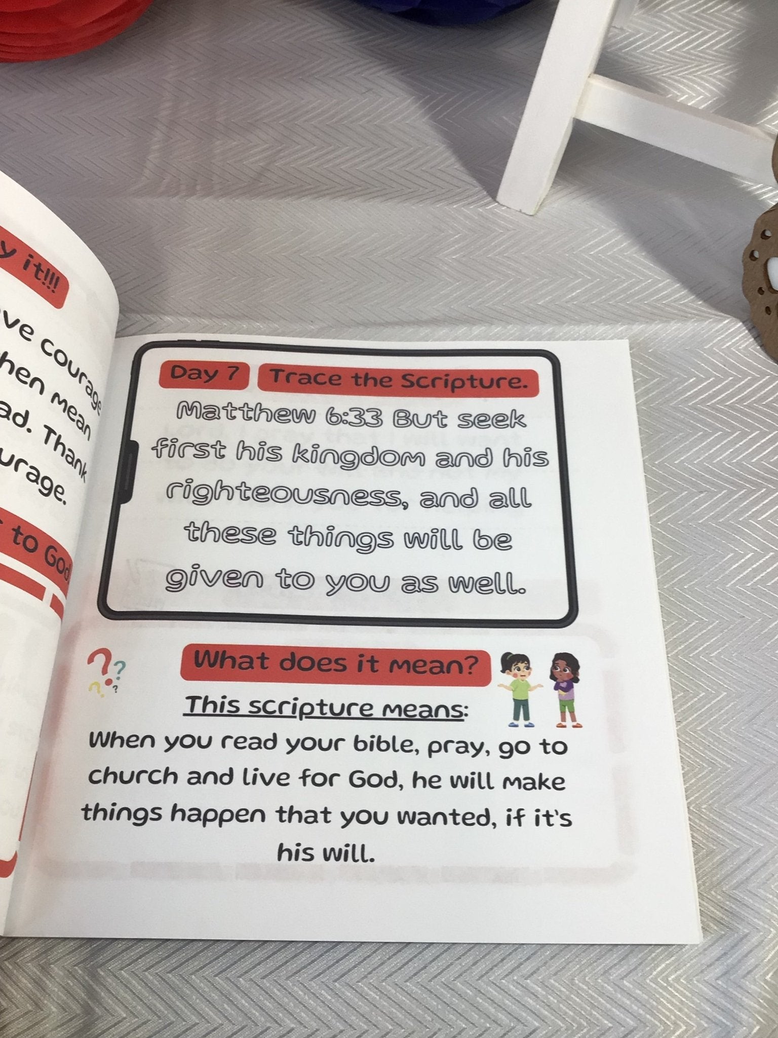 Kids Bible Devotional - for Children's Spiritual Growth and Character Building - DDDJournaling