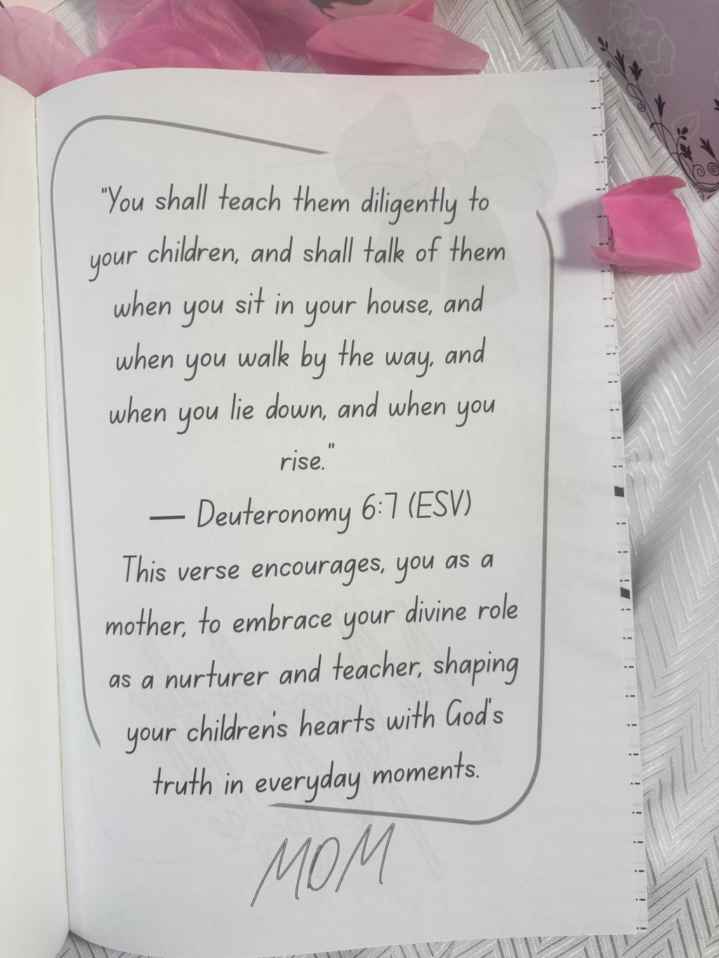 Mothers Inspirational Journal - DDDJournaling