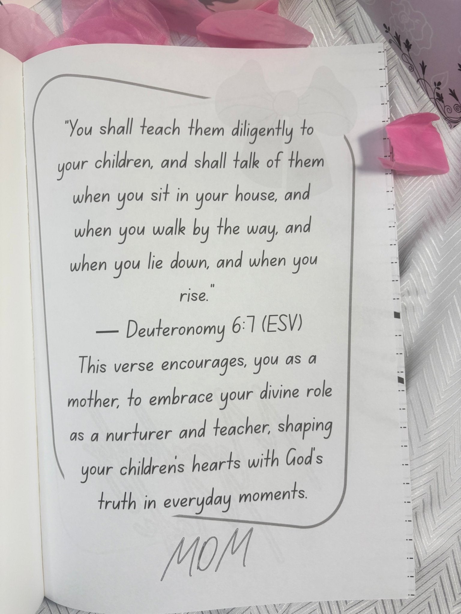 Mothers Inspirational Journal - DDDJournaling