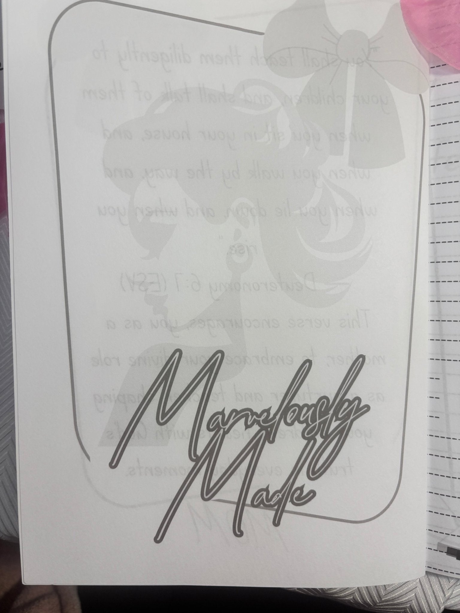 Mothers Inspirational Journal - DDDJournaling
