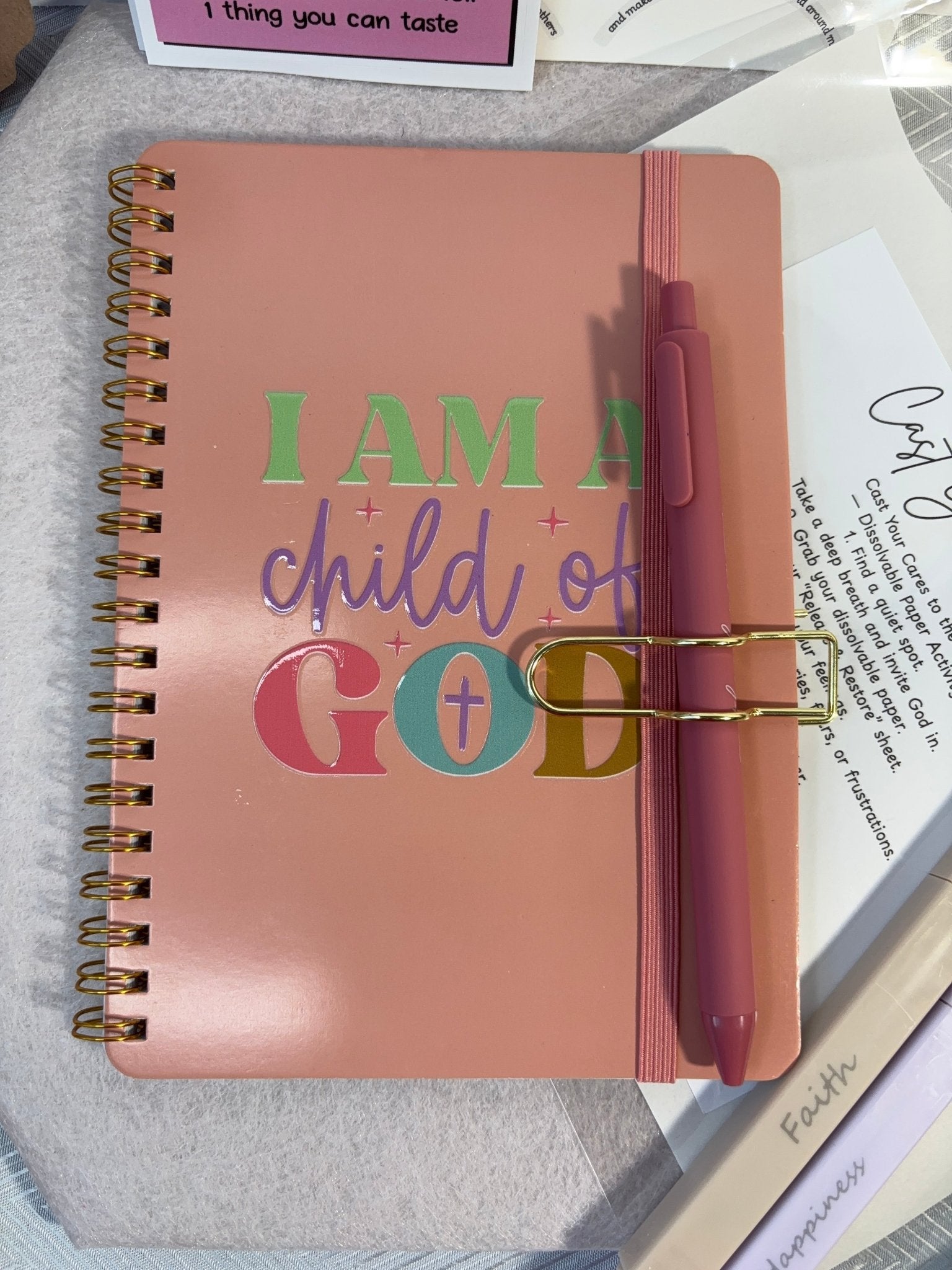 Now Available! Cast Your Cares Journaling Kit Mini Size - DDDJournaling