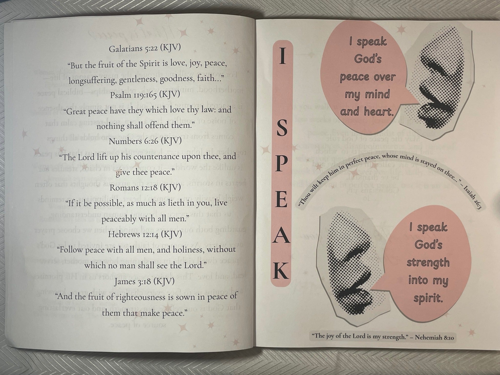 Pink Prayer Journal With Cast Your Cares Kit - DDDJournaling
