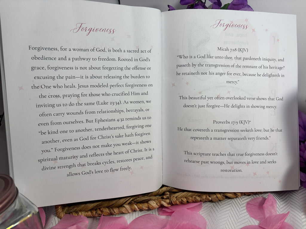 Pink Prayer Journal With Cast Your Cares Kit - DDDJournaling