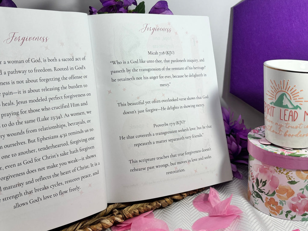 Pink Prayer Journal With Cast Your Cares Kit - DDDJournaling