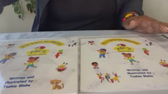 It's Time to Rhyme ABC's Second Edition by Toshia Blake