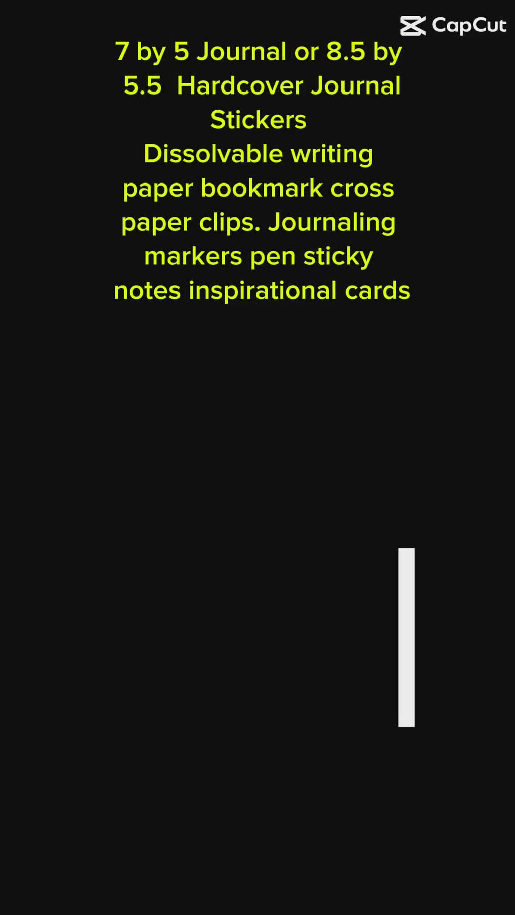 Now Availabal Cast Your Cares Hard Cover Journaling Kit