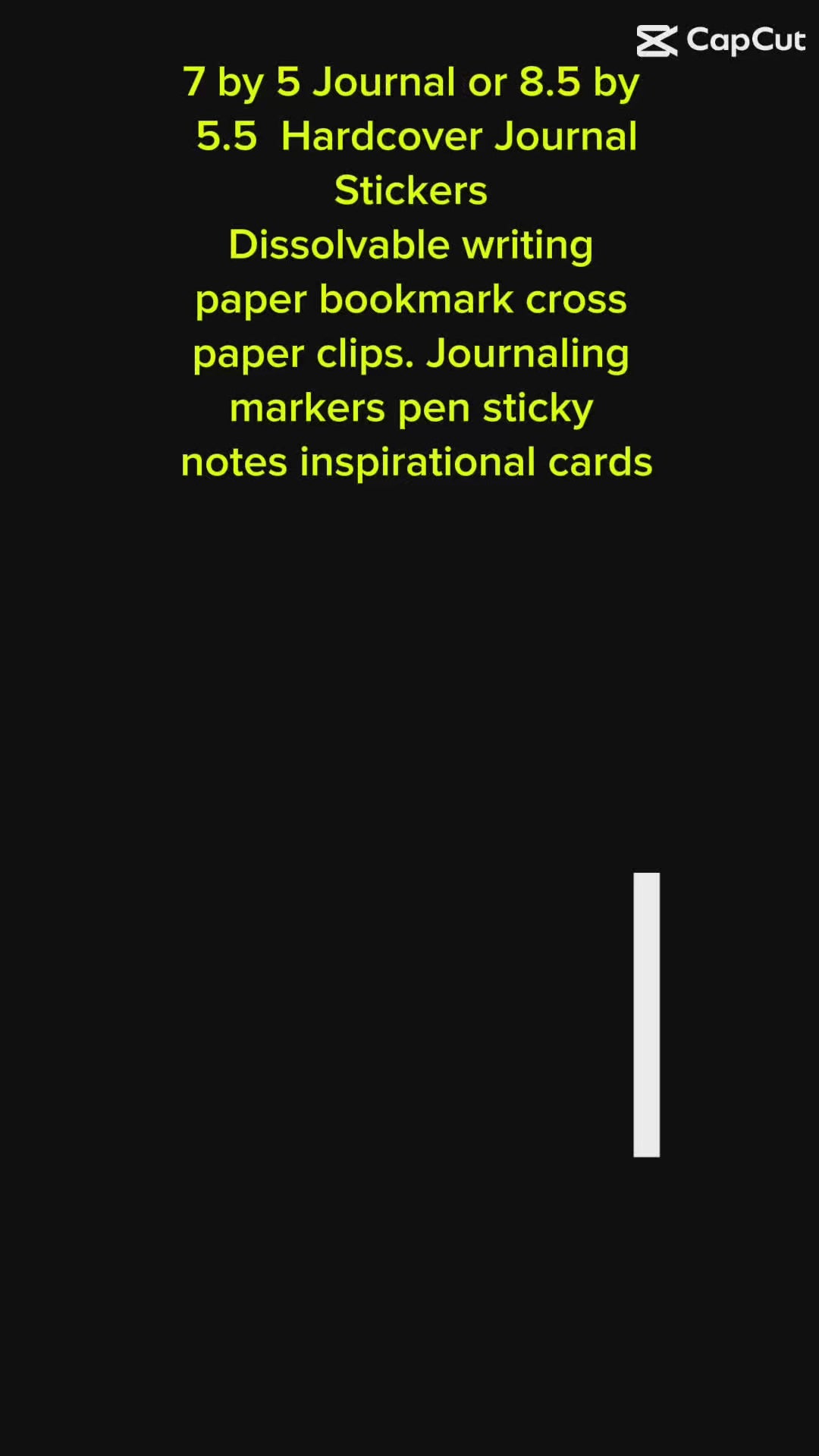 Now Availabal Cast Your Cares Hard Cover Journaling Kit