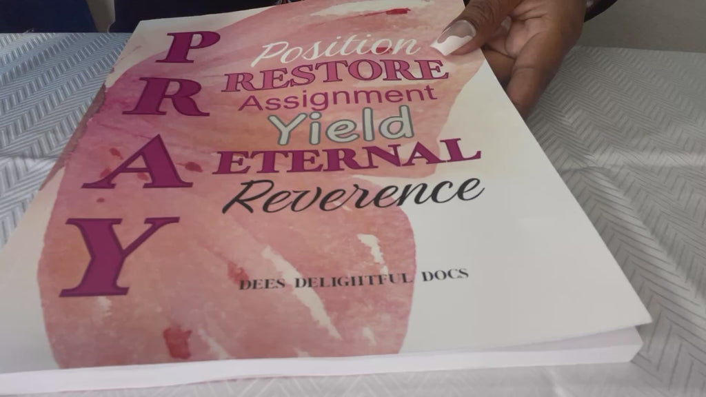 Pink Prayer Journal
