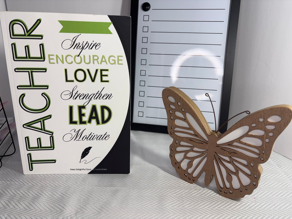 Teacher Journal planner - DDDJournaling
