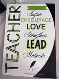 Teacher Journal planner - DDDJournaling
