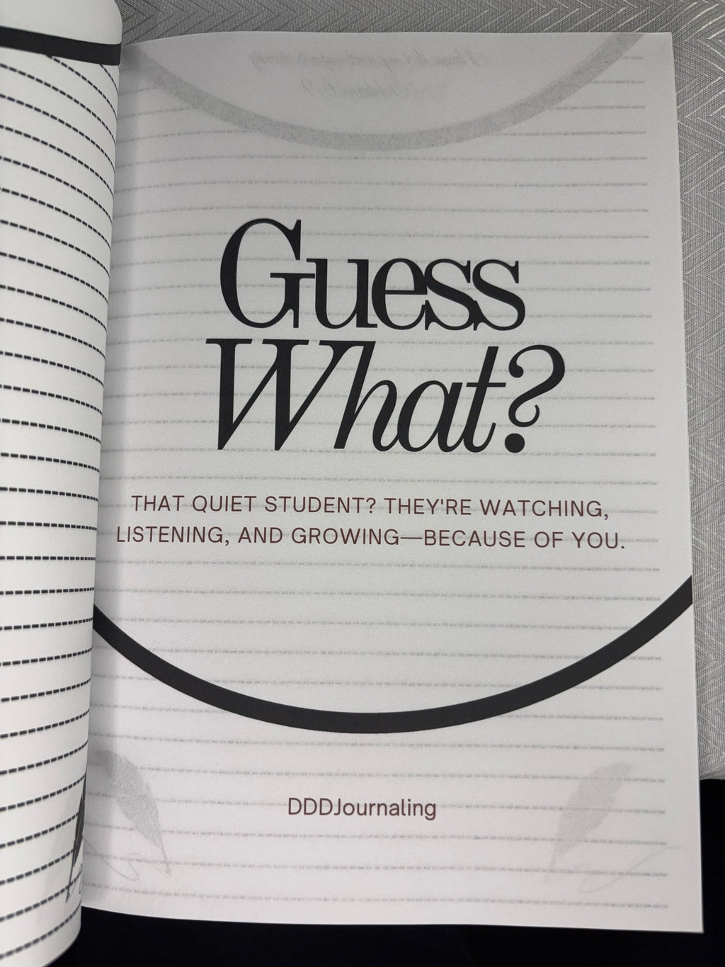 Teacher Journal planner - DDDJournaling