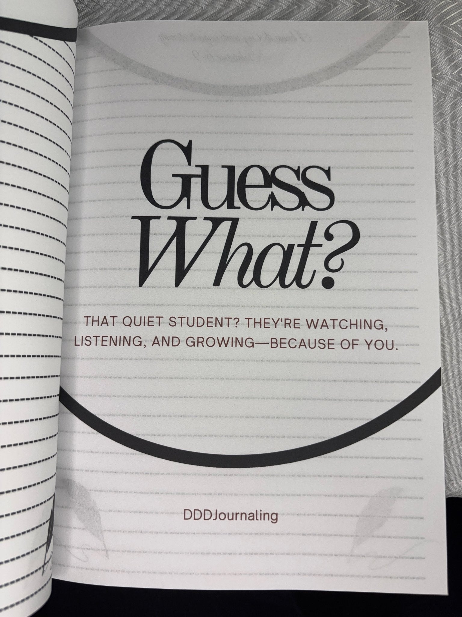 Teacher Journal planner - DDDJournaling