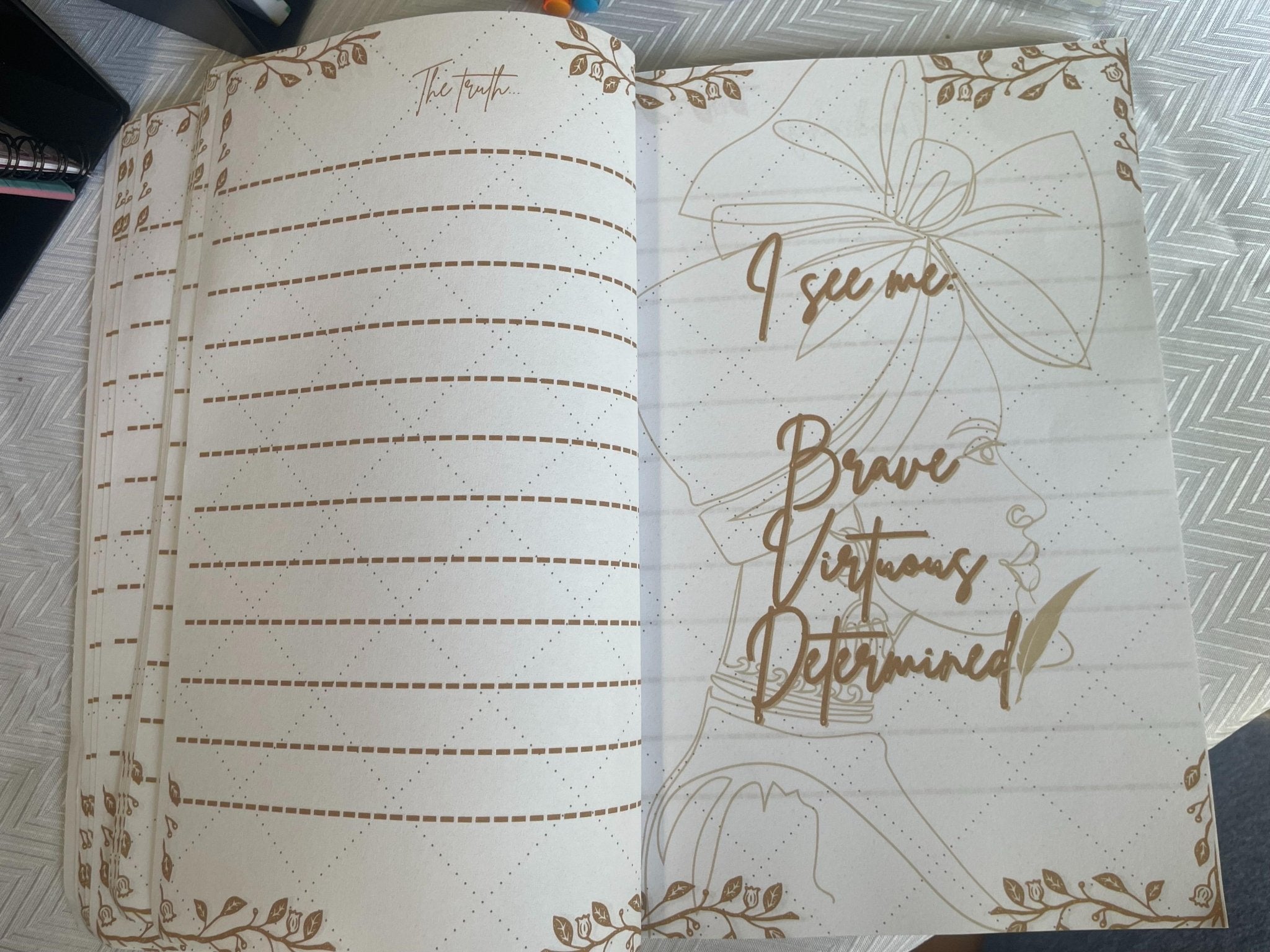 Women's Inspirational Self-Help Journal - DDDJournaling